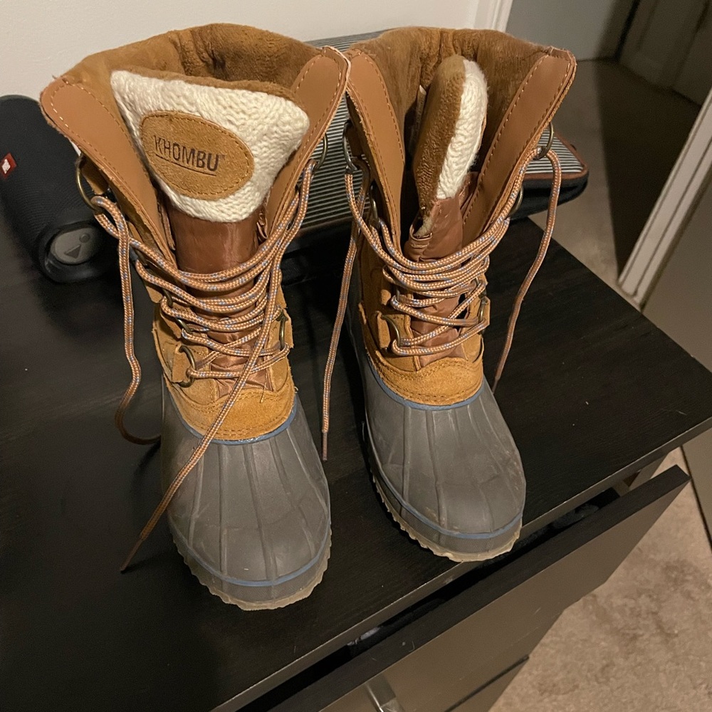 Snow boots!